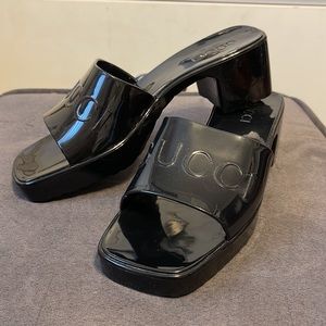 Rubber slides